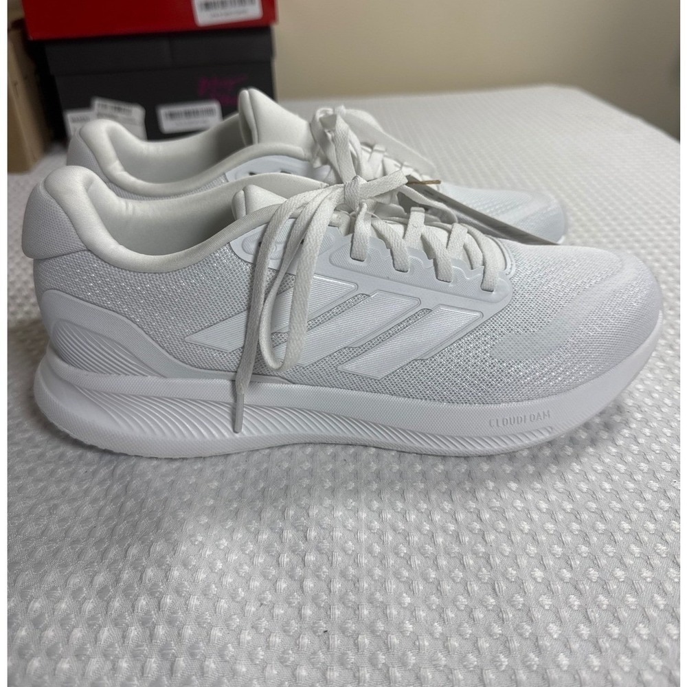 adidas Running Shoes Women 10 Runfalcon 5 White IH7757 NWT no Box